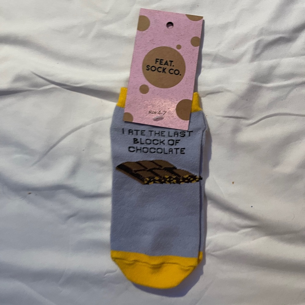 cute chocolate socks